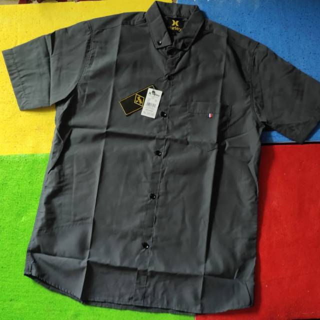 KEMEJA LENGAN PENDEK HURLEY HARGA MURAH 