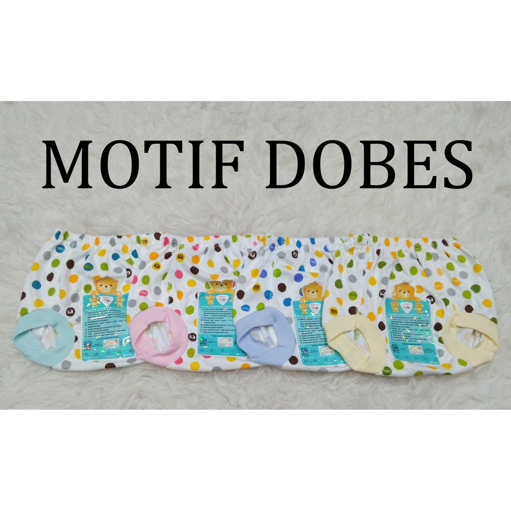 LIBBY MURAH CELANA POP KACAMATA WARNA POLOS / MOTIF ( CPOPNBW / CPOPBW / CPOPNBPR / CPOPBPR )NEWBORN