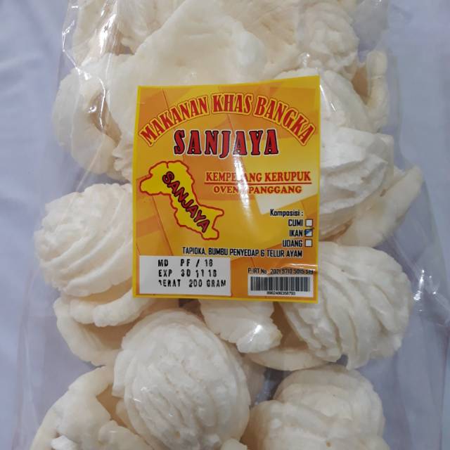 

Kerupuk oven tenggiri sanjaya 160 gram