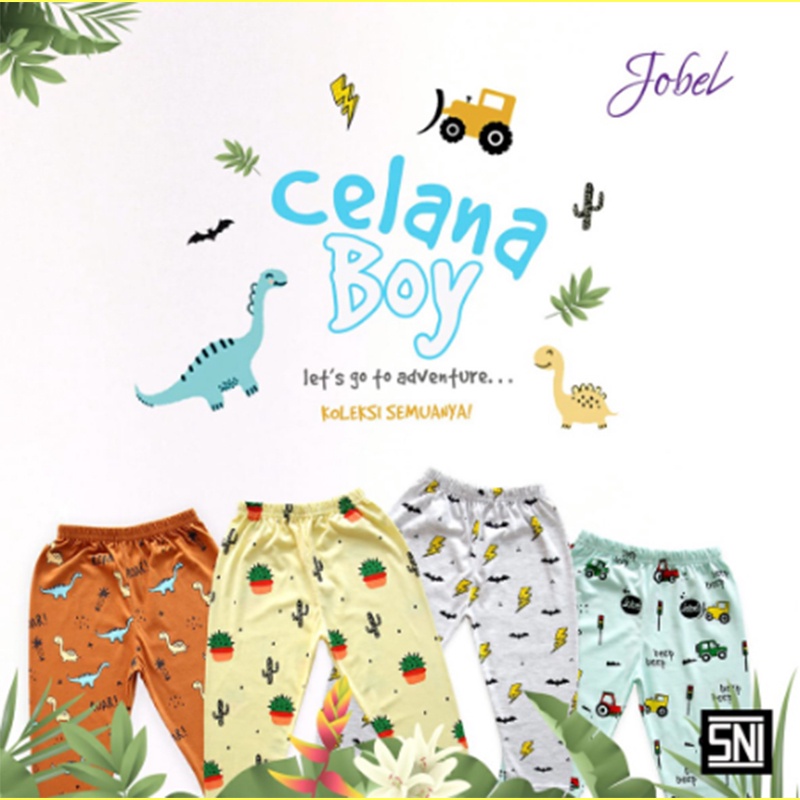 Jobel Long Pants Boy Motif Baru Celana Panjang Anak Laki Laki