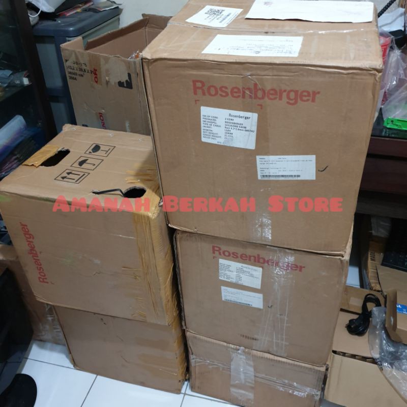 Rosenberger Kabel Fiber Optic 2Core FTTH 1Roll 1000meter