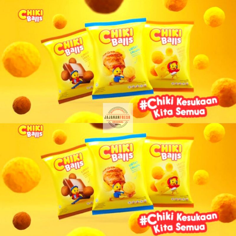 

Chiki Balls Snack All Rasa 10gr