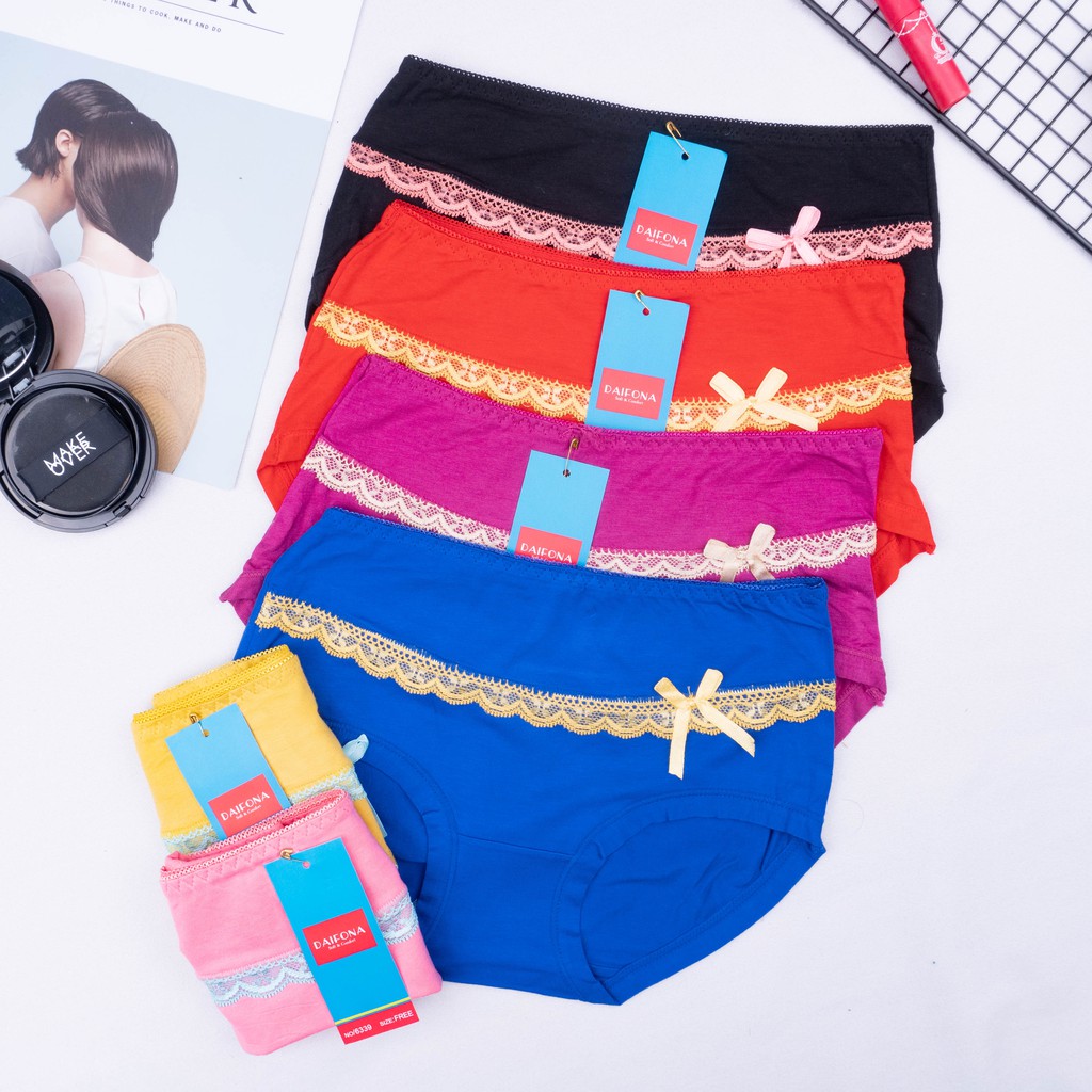 BEE - Celana Dalam Wanita Daifona / Cd Undies Motif Brukat 6339