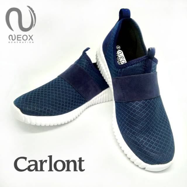 Sepatu pria Neox by ardiles Carlont biru ringan dan nyaman