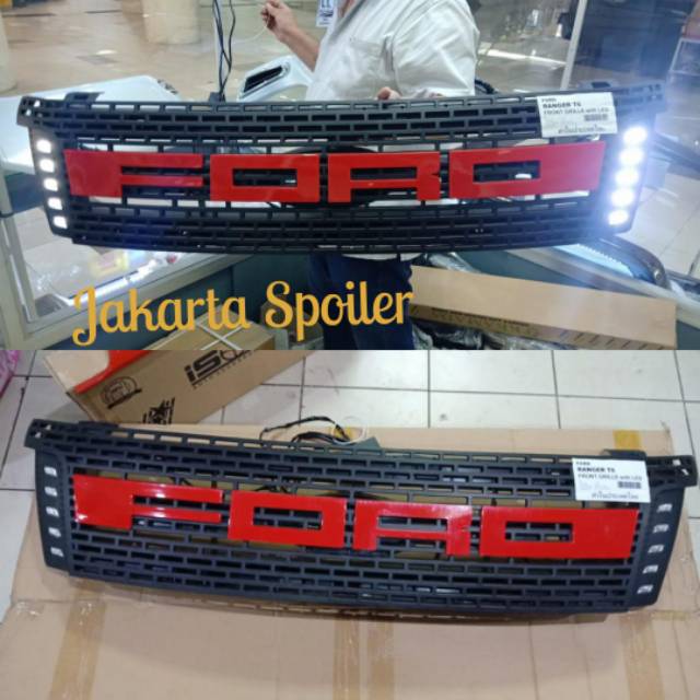 GRILL LED FORD RANGER T6 OEM THAILAND GRILL FORD RANGER