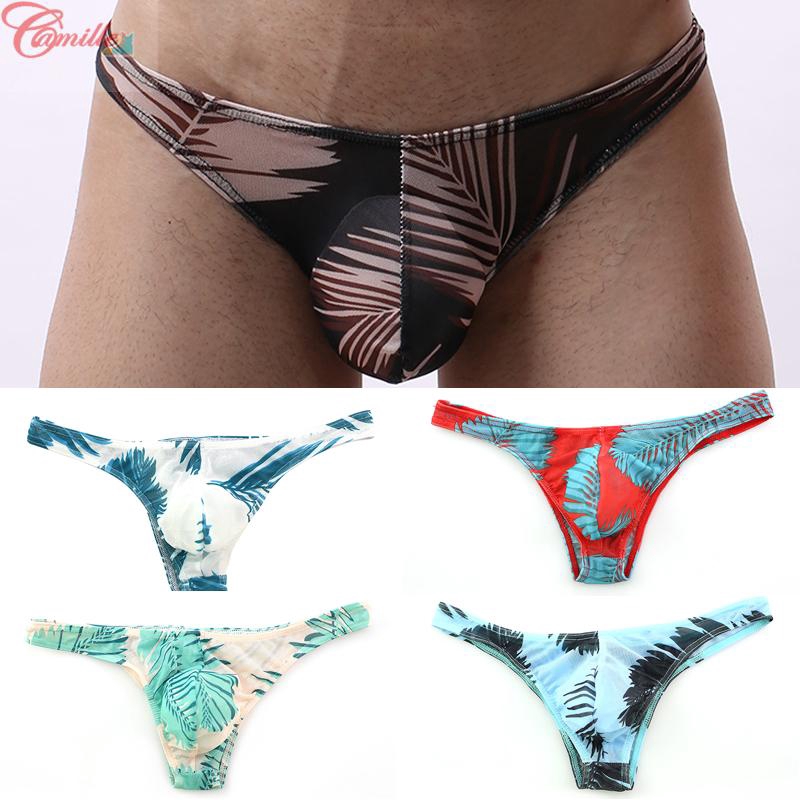  Celana  Dalam Pria  Model  Brief Low Waist Motif Print 