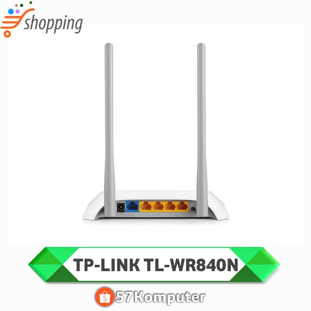 BUKAN MR3420 v5 ROUTER TP-LINK  - Router Wifi Wireless TP-Link TL-WR840N v6.2 TL-WR844N TPLINK 820n