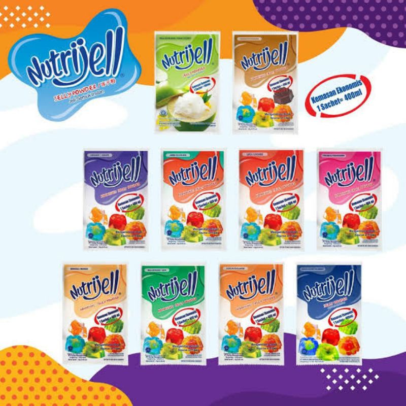 

NUTRIJELL JELLY POWDER 10gr