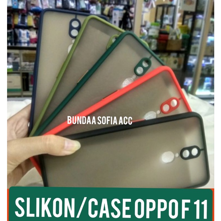 Case /Slicon soft casing tipe Oppo f 11 my choice case