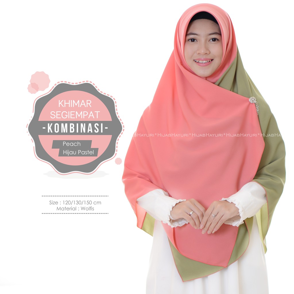 Hijab Hayuri Pashmina Instan Polos 1 Shopee Indonesia