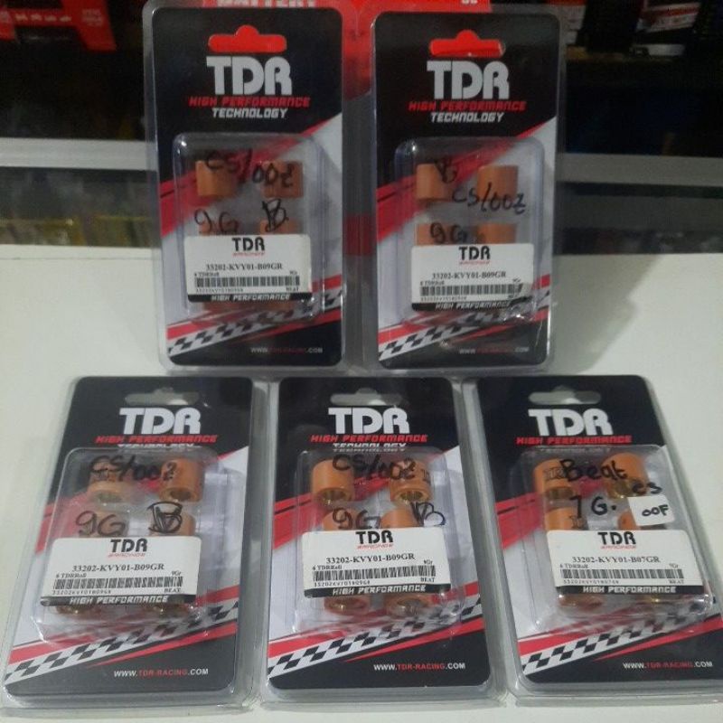 roller beat karbu scoopy spacy ROLLER BEAT KARBU TDR RACING 100%ORIGINAL(asli)BEAT KARBU /KVY, #ROLL