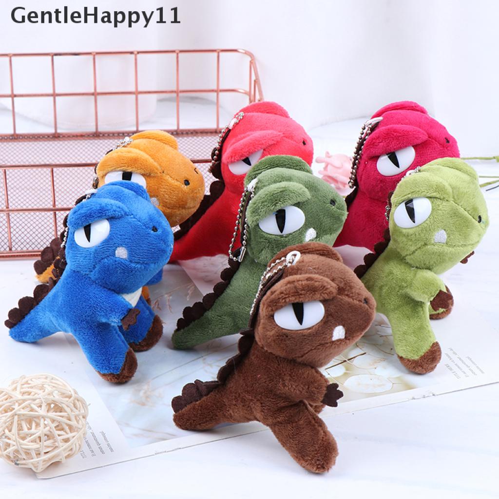 Gentlehappy Mainan Boneka Stuffed Plush Dinosaurus T-Rex 12CM Untuk Gantungan Kunci