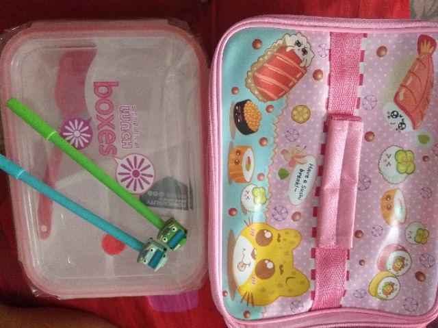 Tas Bekal Lunchbag Alumunium Foil Pasangan Tempat Makan Lunchbox Yooyee