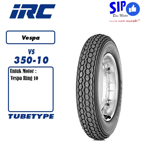 Ban motor vespa IRC VS 350 10 tubetype