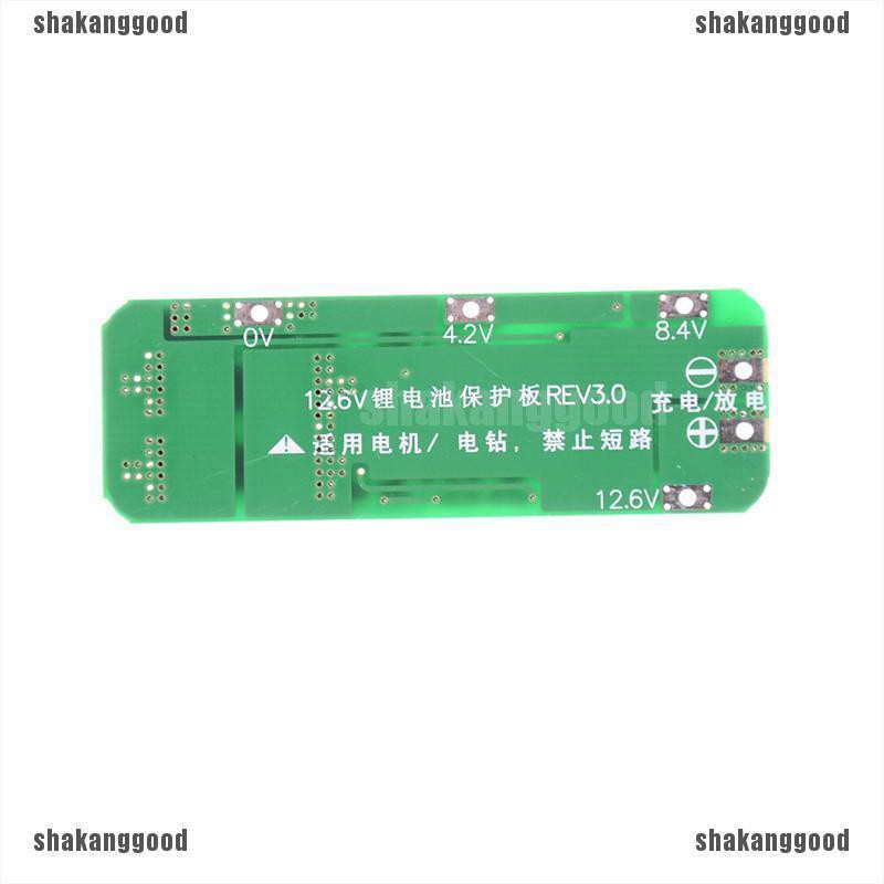 Skid Papan PCB BMS Pelindung Charger Baterai Li-ion 18650 3S 20A 12.6V