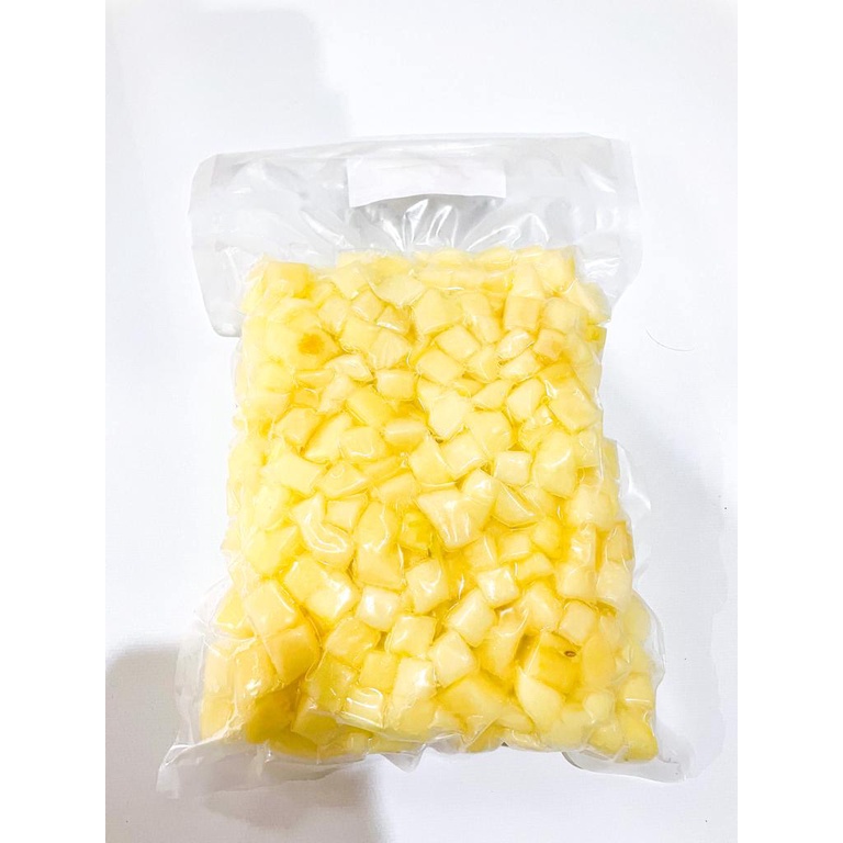 Apel Fuji Dadu Buah Segar Beku | Fuji Apple Fresh Frozen Fruit | IQF