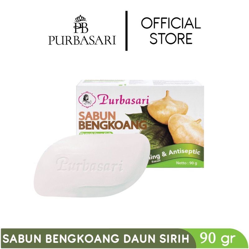 PURBASARI Sabun Mandi Bengkoanv Daun Sirih - 90g