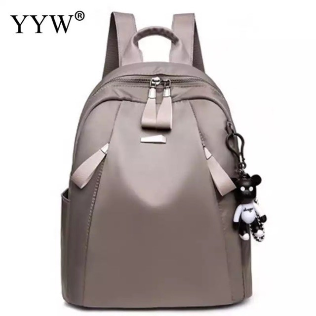 TAS RANSEL MURAH-KPOP-KOREA-TAS FIVE MAROON - Tas Ransel Backpack Fashion Wanita Murah