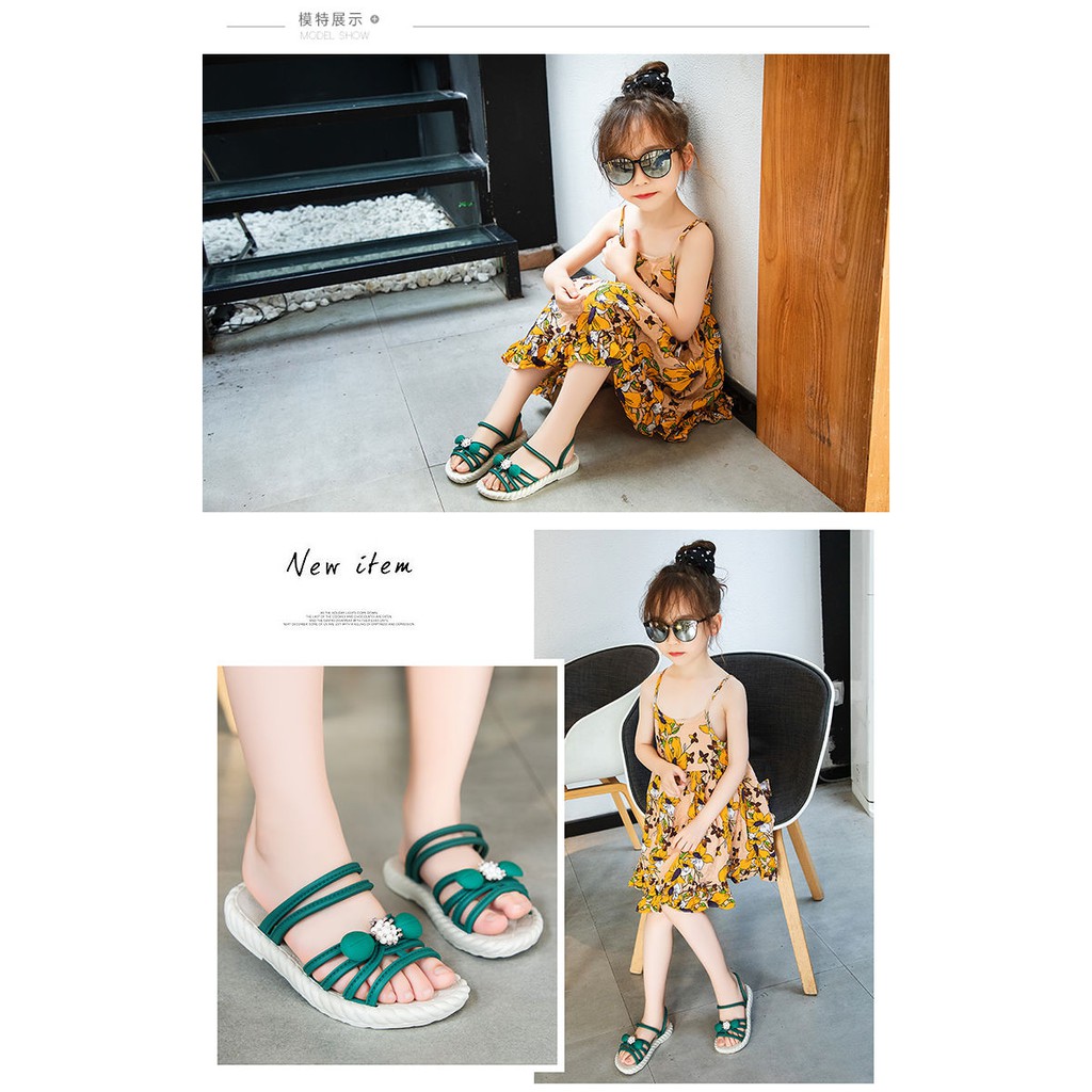 Sandal Pesta Anak Perempuan Sendal Fashion - Sandal Anak Perempuan Modis NINDY IMPORT 618 -1