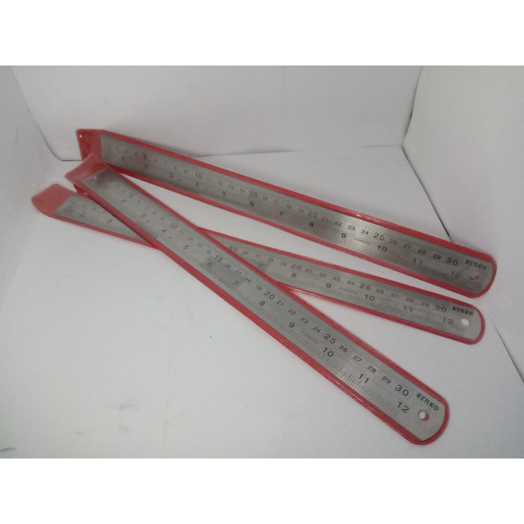 

Stainless Steel Ruler Penggaris Besi Joyko 30cm