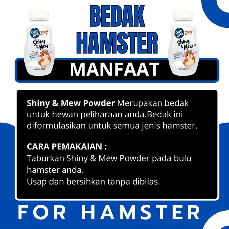 Bedak Hamster Anti Kutu