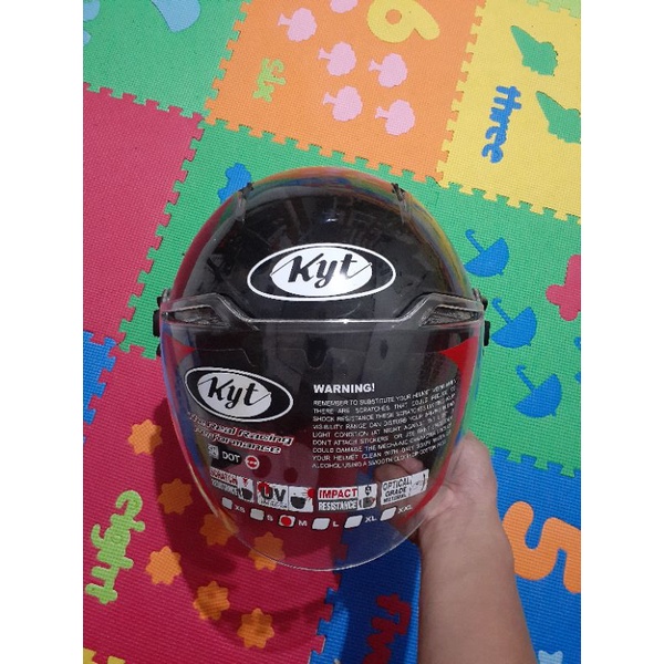 kyt mine halface doble visor