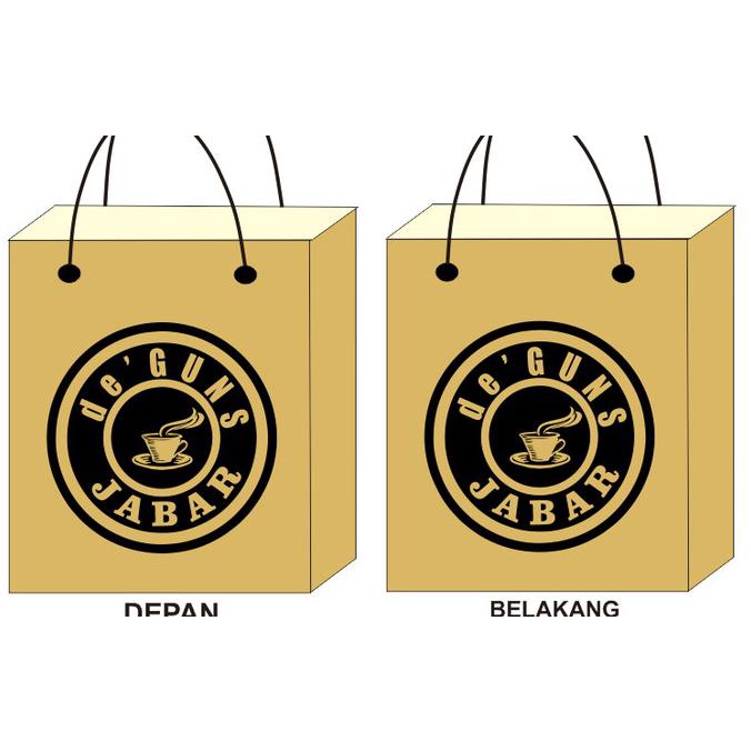 

BISA BAYAR DITEMPAT Souvenir Paper Bag Sablon Tas Kertas Free Sablon Bahan Karton BOOM SALE Kode