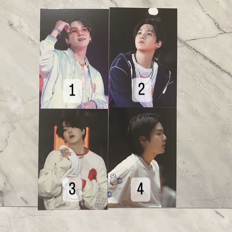 Suga Yoongi BTS Hybe Insight PTD mpc pc mini photocard   Permission To Dance Photocard : Behind The 
