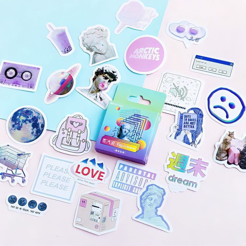 

STICKER AESTHETIC STATIONERY