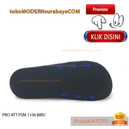 PRO ATT PSM 1106 BIRU sandal pria selop karet murah