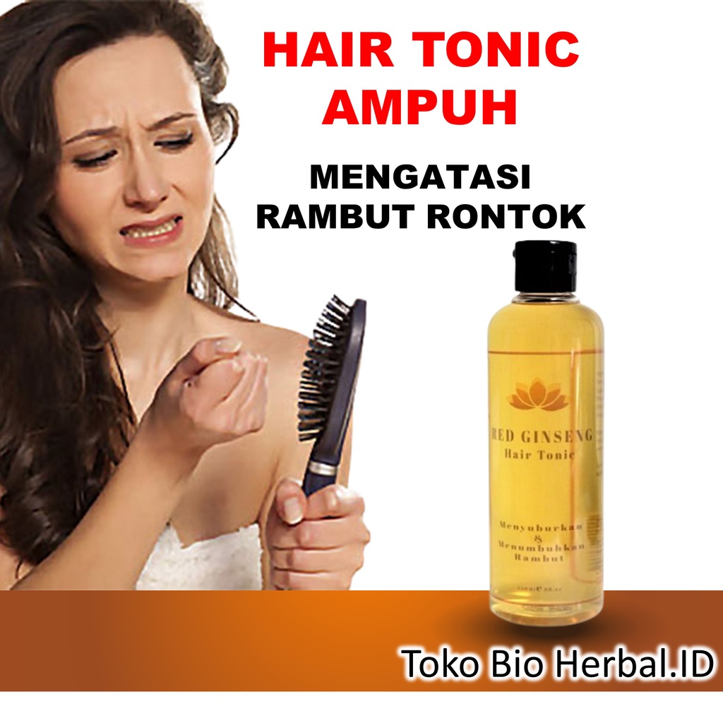 Hair Tonik Rambut Rontok Penyubur Rambut Rontok Red Ginseng Hair Tonic B5P