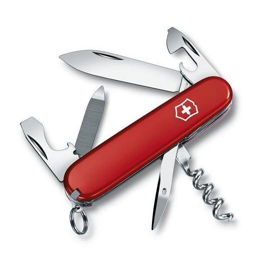 PISAU LIPAT VICTORINOX ORIGINAL SPORTSMAN RED UJKM4125VB