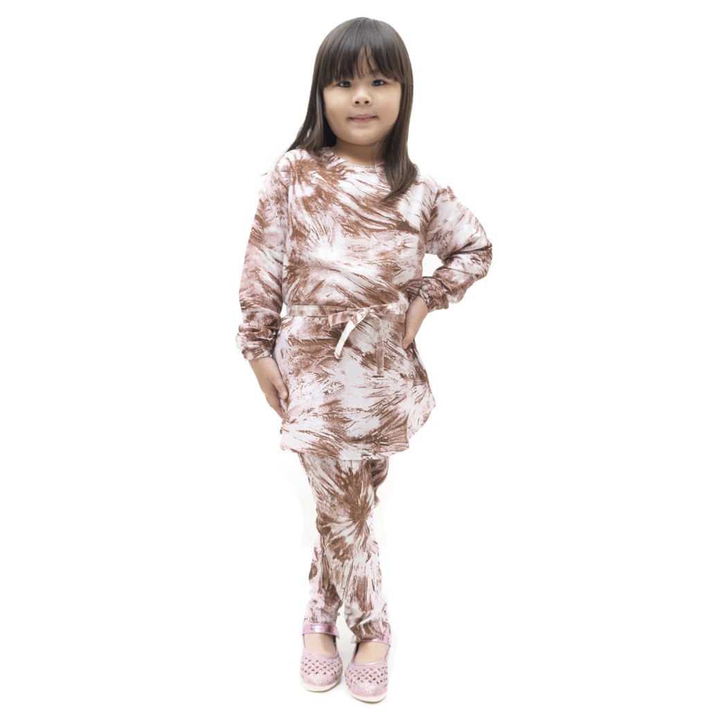 ONE SET PAJAMAS ANAK / DAHLIA TIE DYE KIDS/ setelan rayon / daily set pajamas anak / viscose tie dye