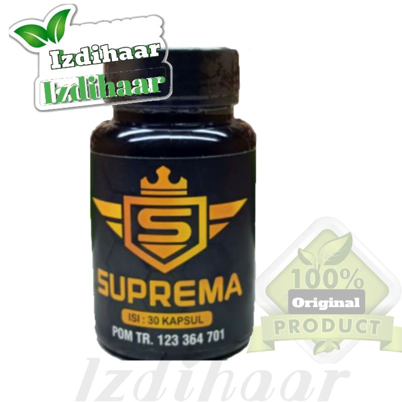 Suprema Asli Original Obat Pembesar Penis Kelamin Vital Kuat Sex Pria Tahan Lama Permanen