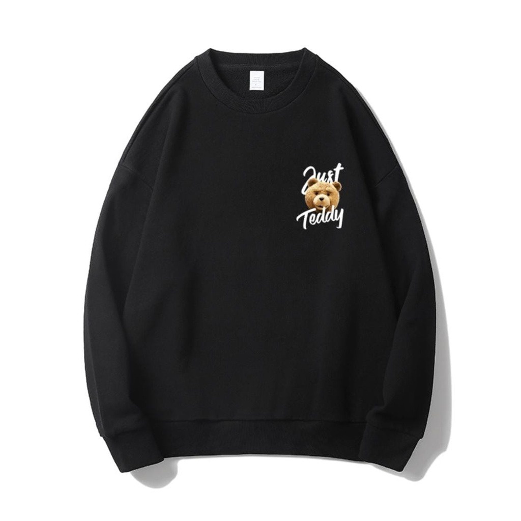 GSC - Sweater JUST RELAX Teddy Bear Crewneck Sweatshirt