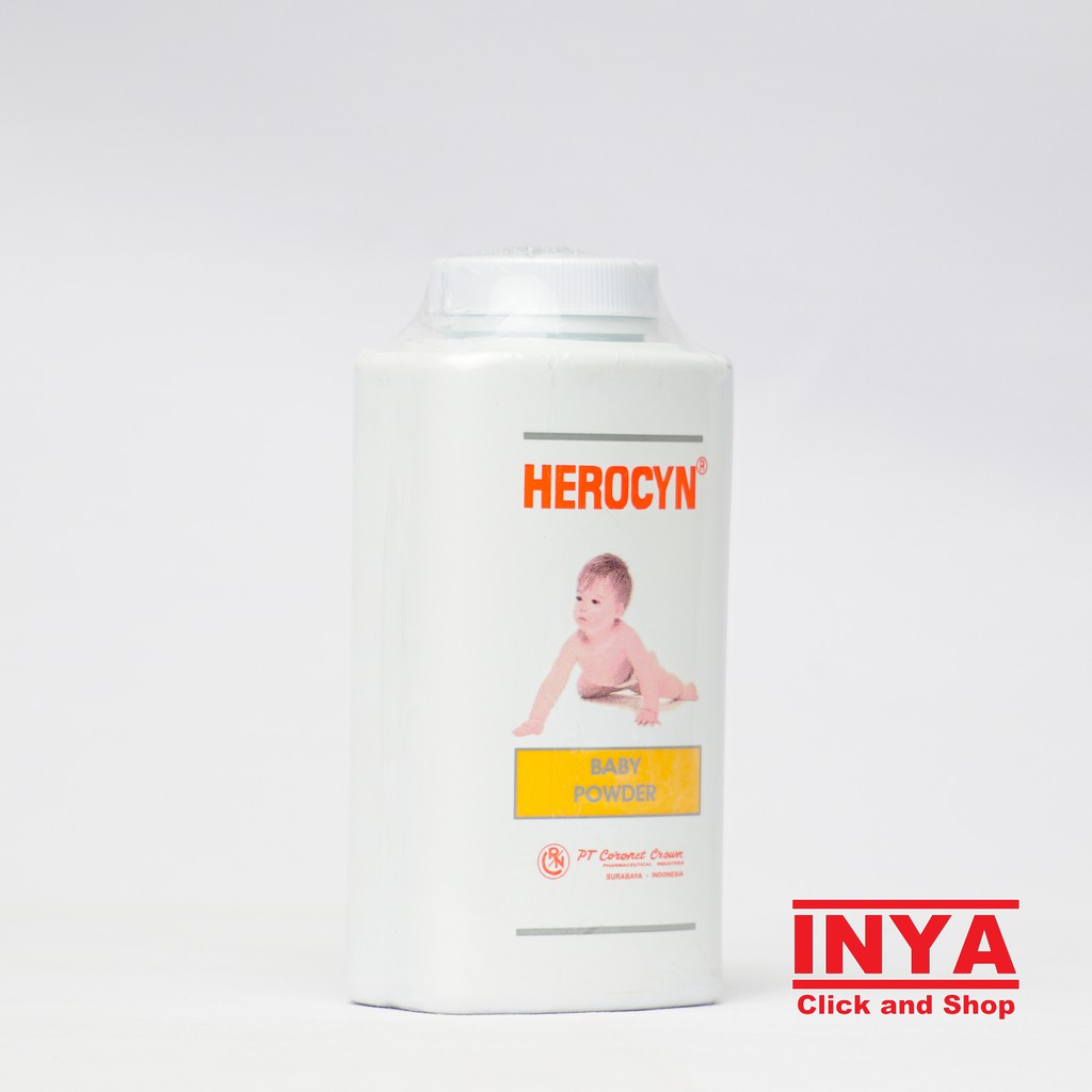 HEROCYN BABY MEDICATED SKIN POWDER 100gr - Bedak Bayi