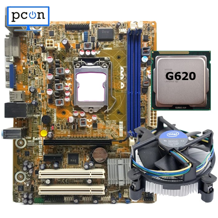 Paket mainboard H61 OEM dan Processor G620 Bonus Fan