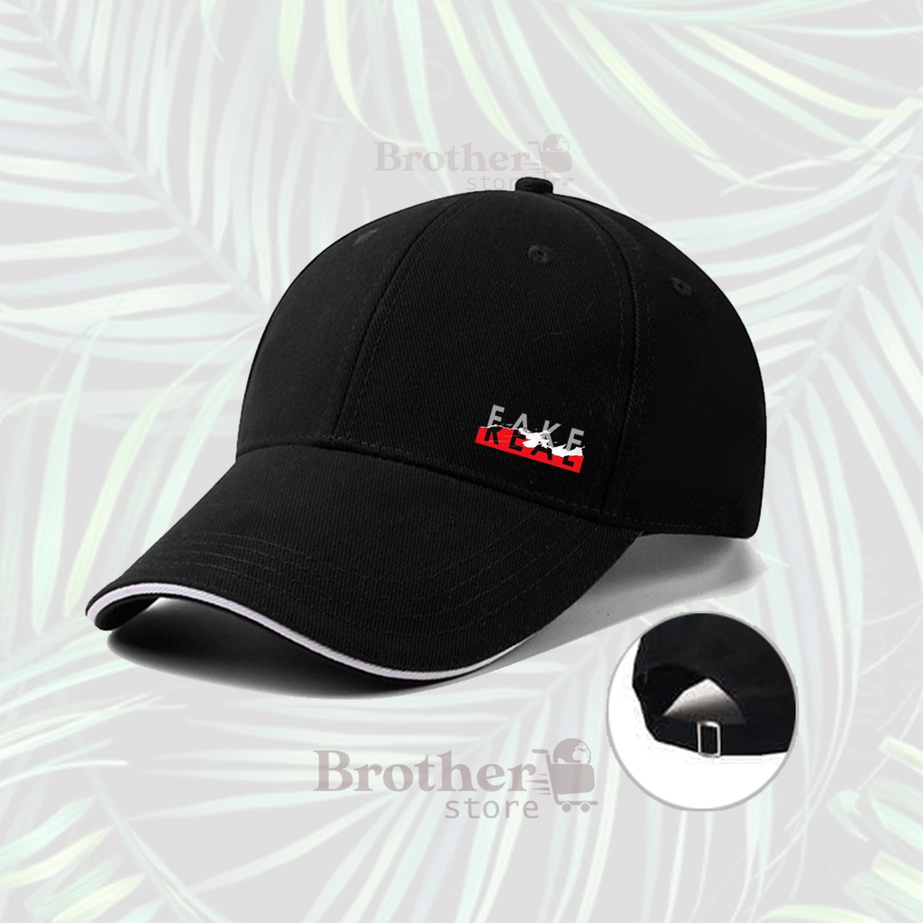 BROTHERSTORE Topi Baseball Distro Articlel fake - Black Premium