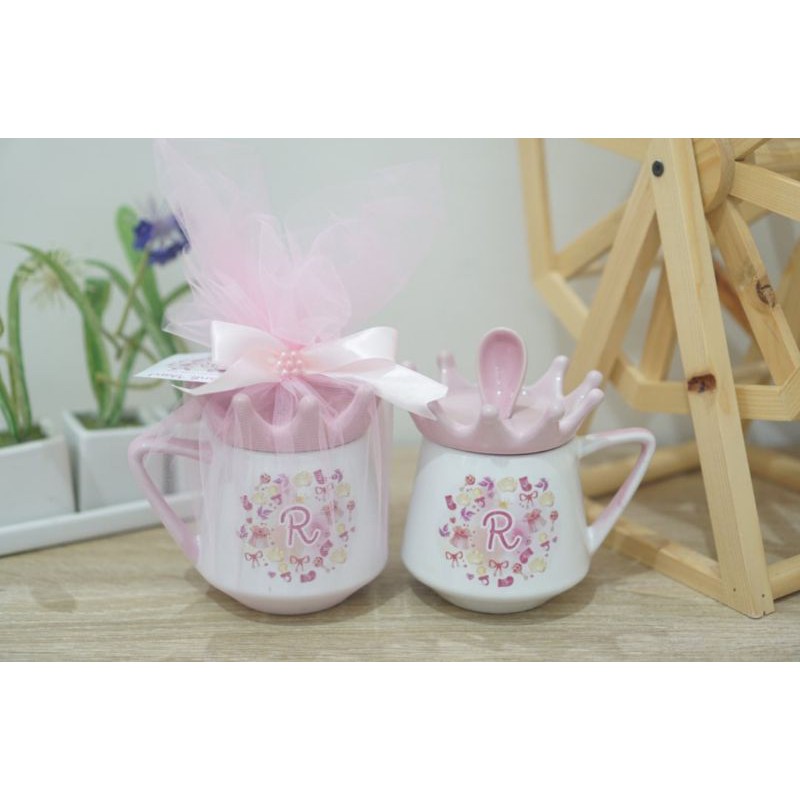 Souvenir Mug Mahkota Custom Sesuai Request