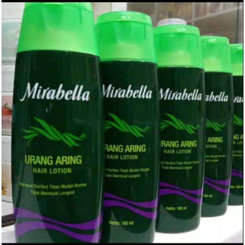 Mirabella Minyak Urang Aring Hair Lotion 180ml Mirabela minyak Orang Aring perawatan Rambut Rontok(HARGA GLOSIRAN)