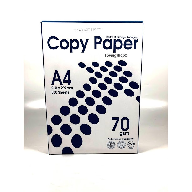 

Kertas Copy Paper 70 gram A4/ Kertas HVS A4