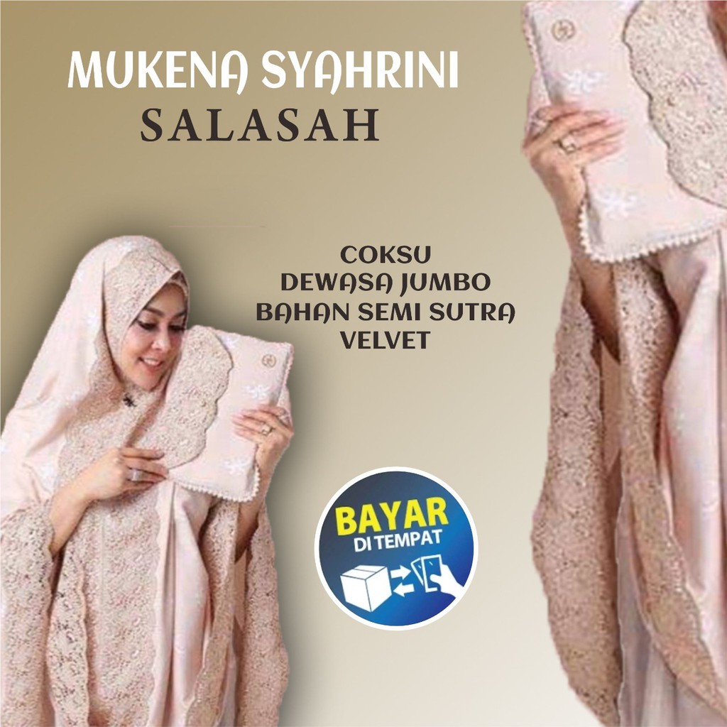 Mukena Syahrini Bordir Mewah Terbaru 2021 Mukena Pernikahan Eksklusive Mukena Dewasa