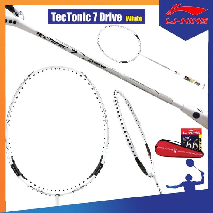 Lining Tectonic 7 Drive Raket Badminton Original