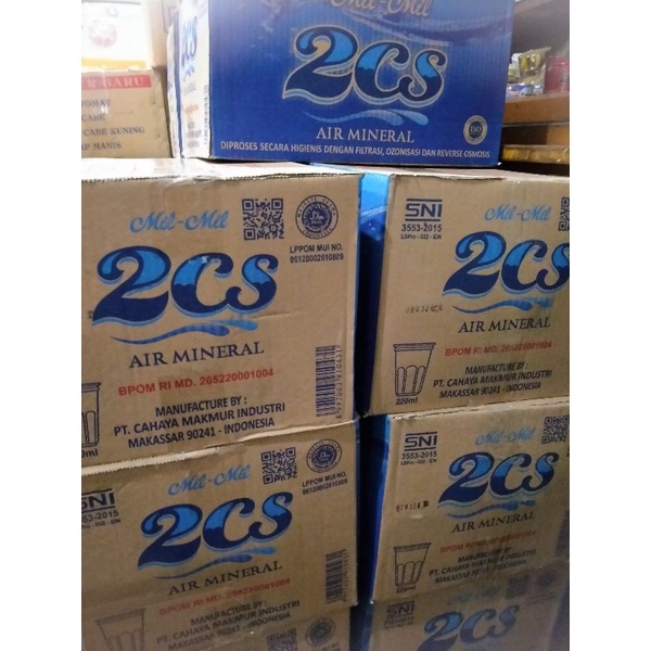 

air gelas 2CS (dos isi 48 gelas)