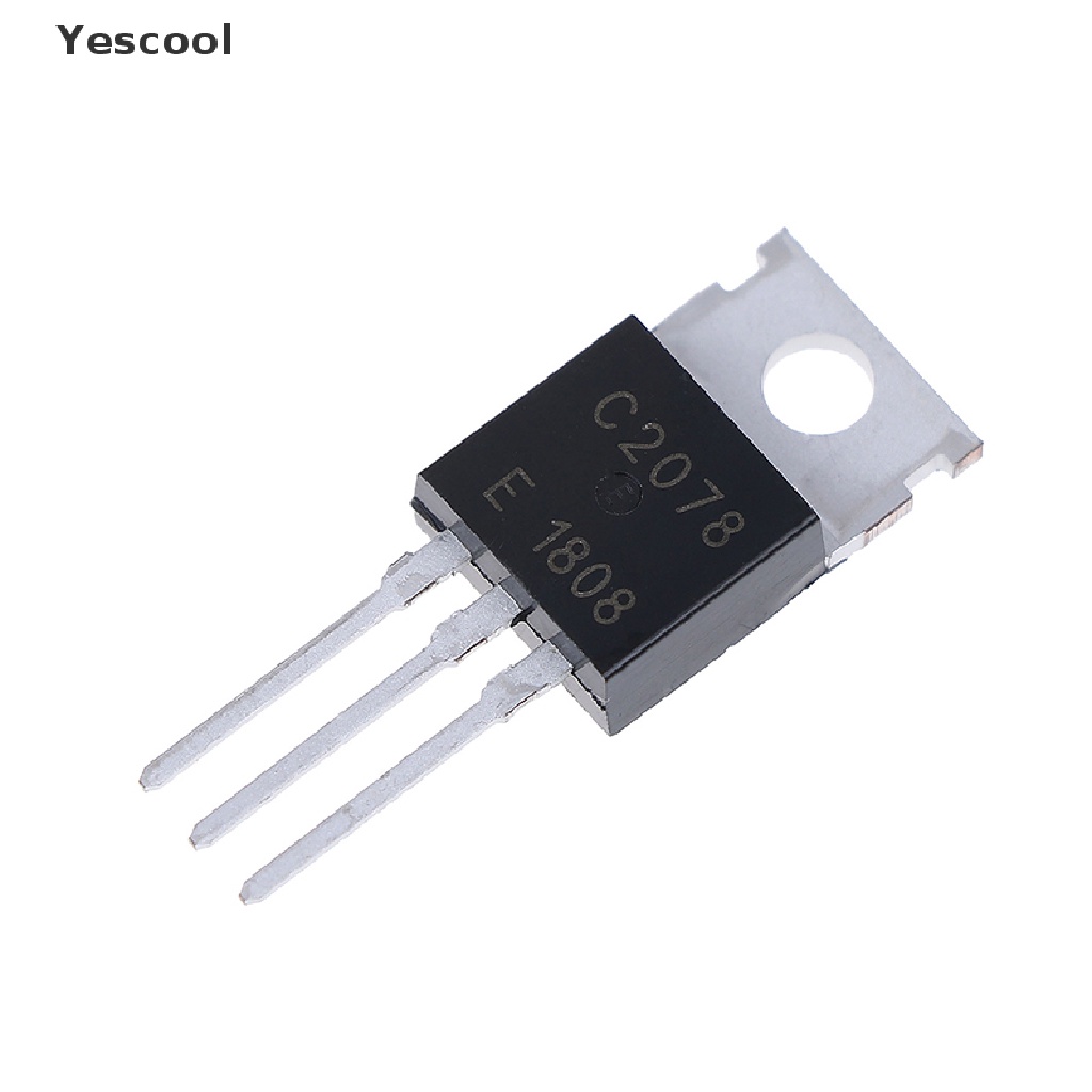 Yescool 5Pcs transistor RF / VHF / UHF TO-220 2SC2078 C2078