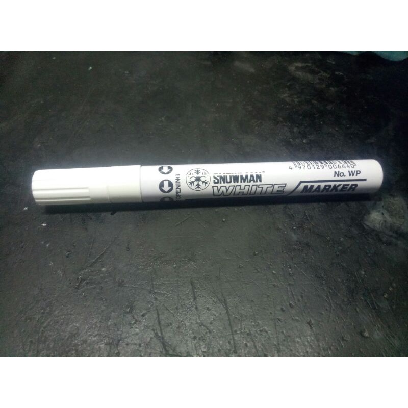 

spidol snowman white marker