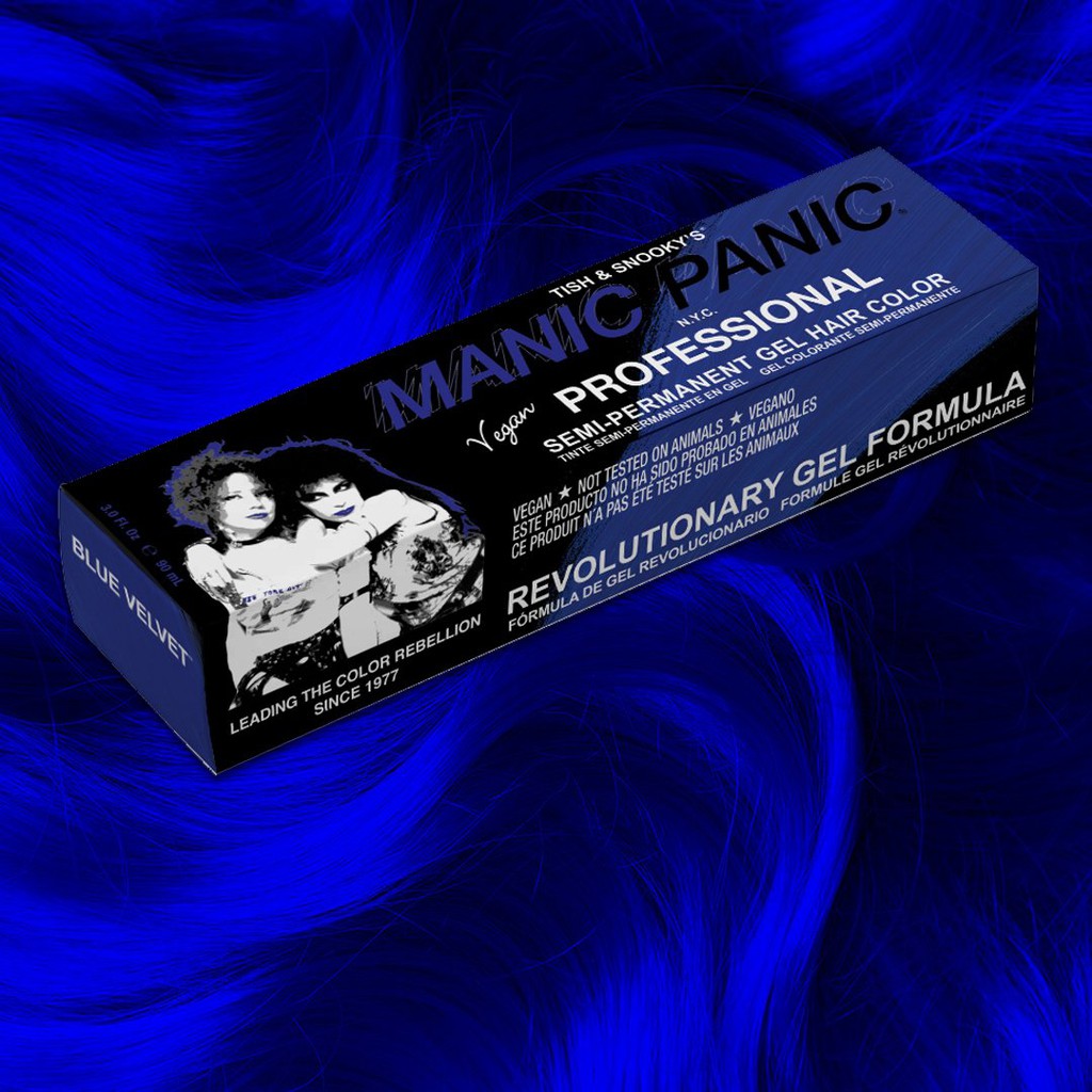 Jual Manic Panic Professional Gel Blue Velvet Shopee Indonesia