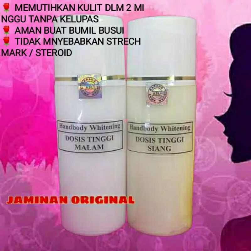 [ORIGINAL] HB EXTRA WHITENING DOSIS TINGGI HANDBODY WHITENING PEMUTIH BADAN