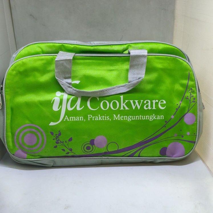 Serbuuuu.. TAS SELEMPANG IFA COOKWARE HIJAU ABU