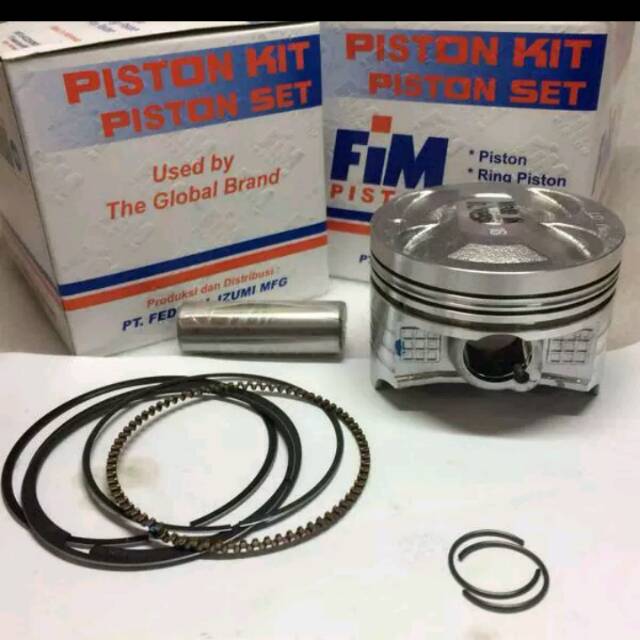 Piston kit satria fu diameter 64mm / piston kit satria fu 64mm